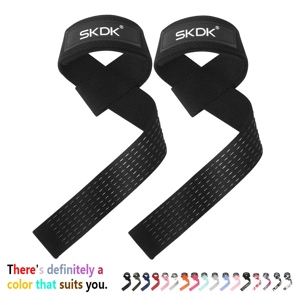 Padded Lifting Wrist Straps (Pair)